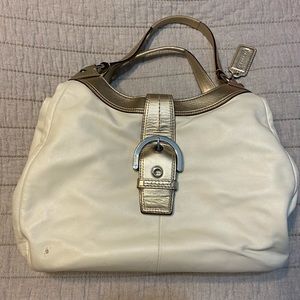 Coach purse with matching wallet